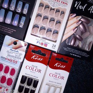 Lot of Brand New Nail kits and assorted makeup